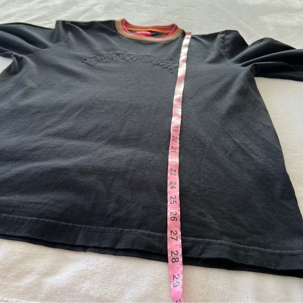 Supreme Multicolor Striped Rib L/S Top - Picture 10 of 10